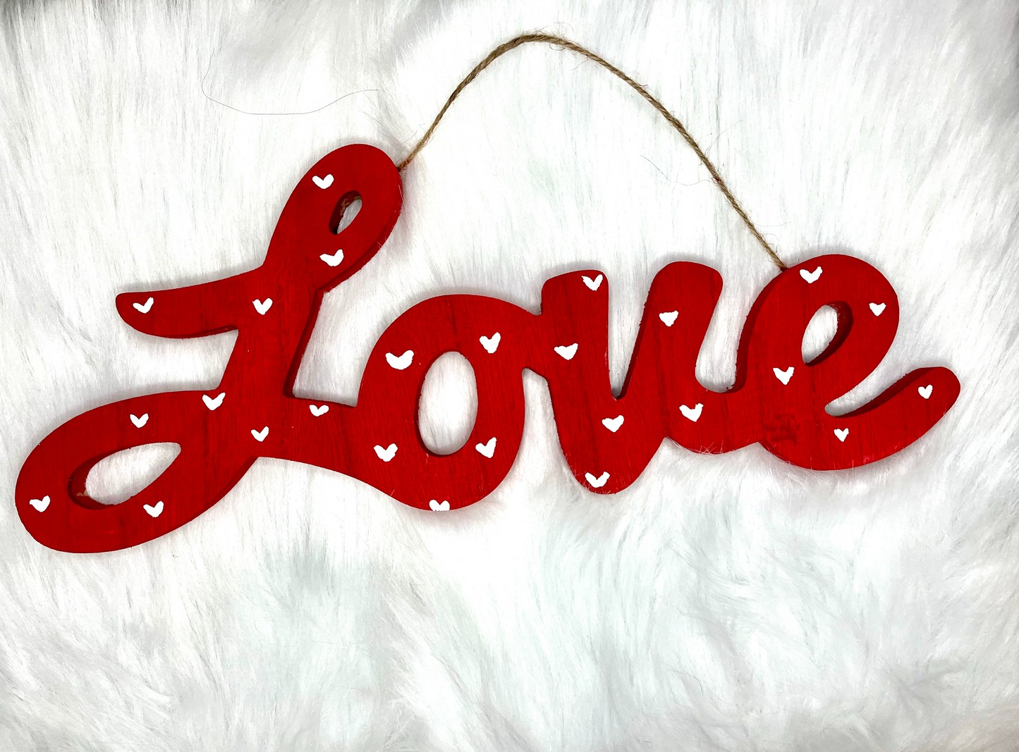 Cursive Love Decor Sign