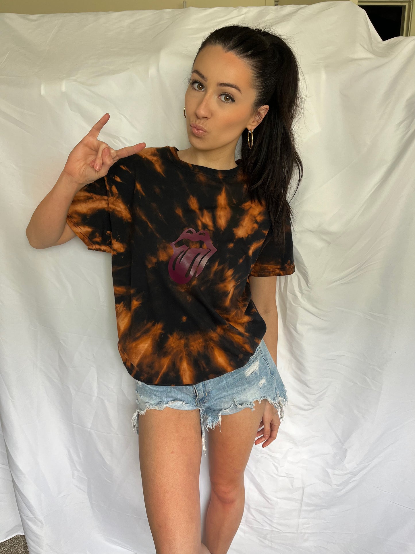 Rolling Stones Bleached Rocker Tee