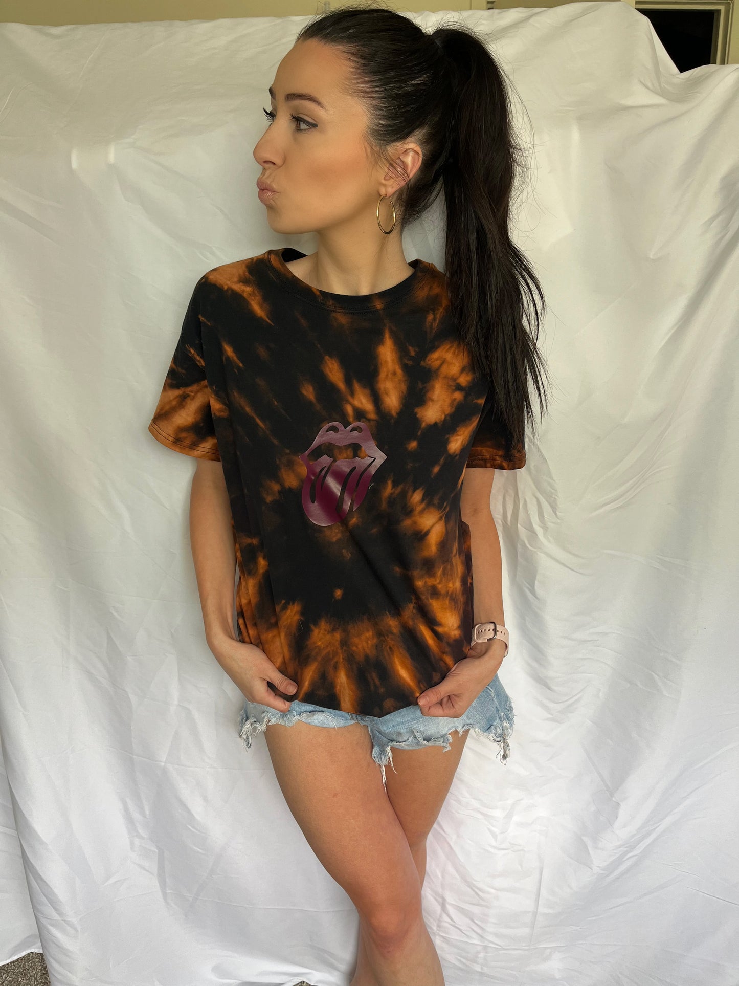 Rolling Stones Bleached Rocker Tee