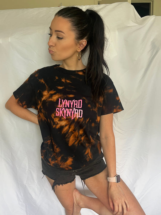 Lynrd Skynrd Bleached Rocker Tee