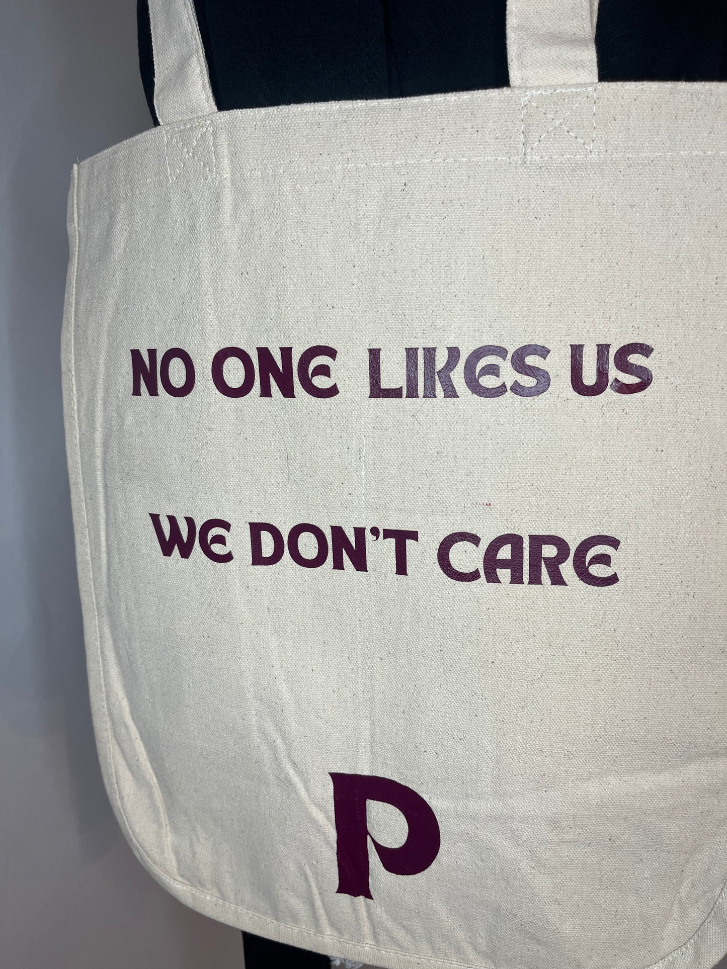 No One Likes Us Tote Bag