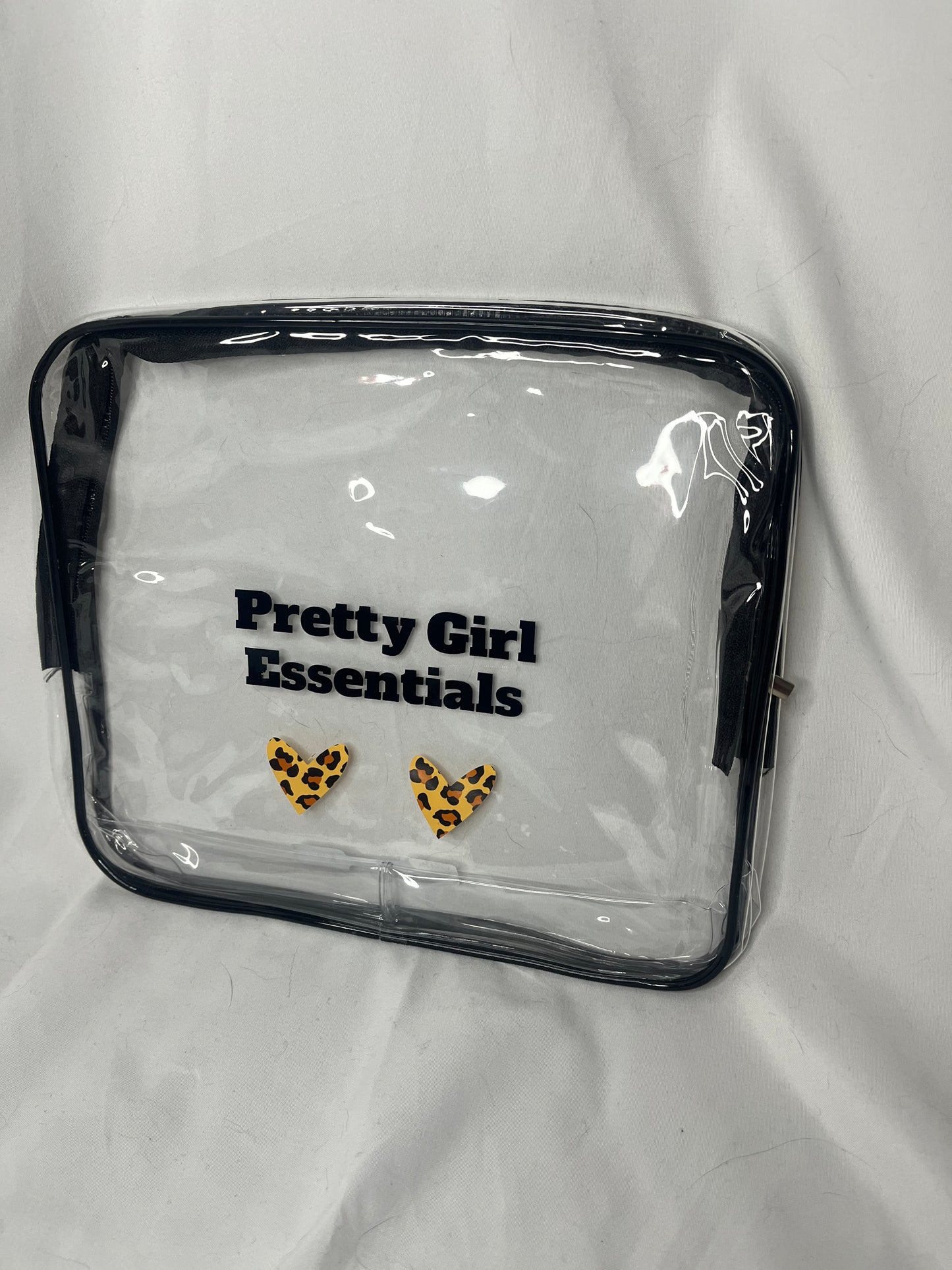 Pretty Girl Essentials Clear Cosmetic Bag