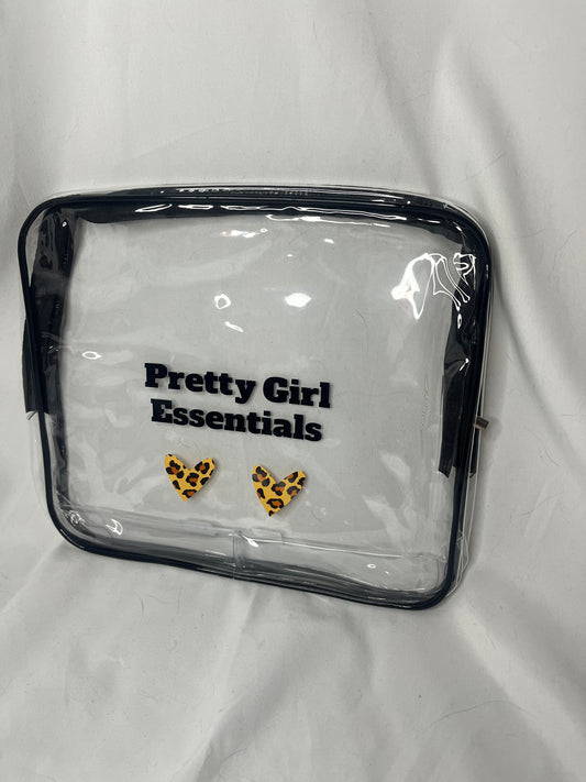 Pretty Girl Essentials Clear Cosmetic Bag