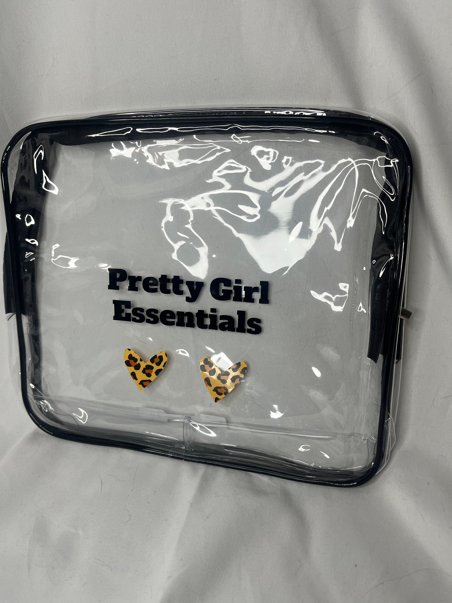 Pretty Girl Essentials Clear Cosmetic Bag