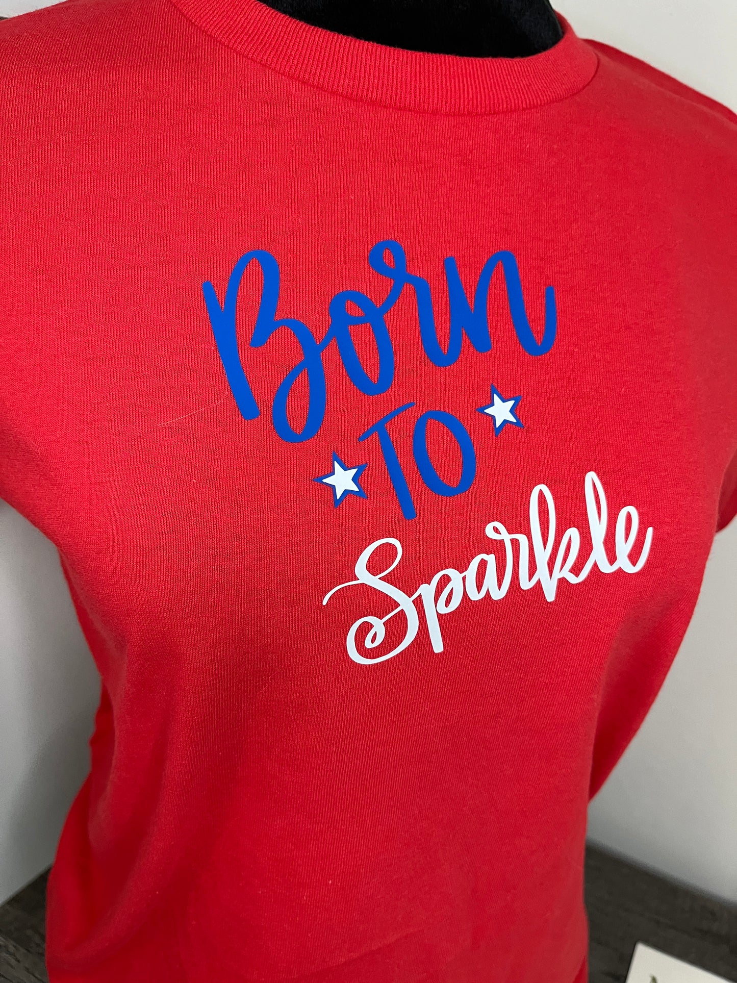 Born To Sparkle Kids Shirt