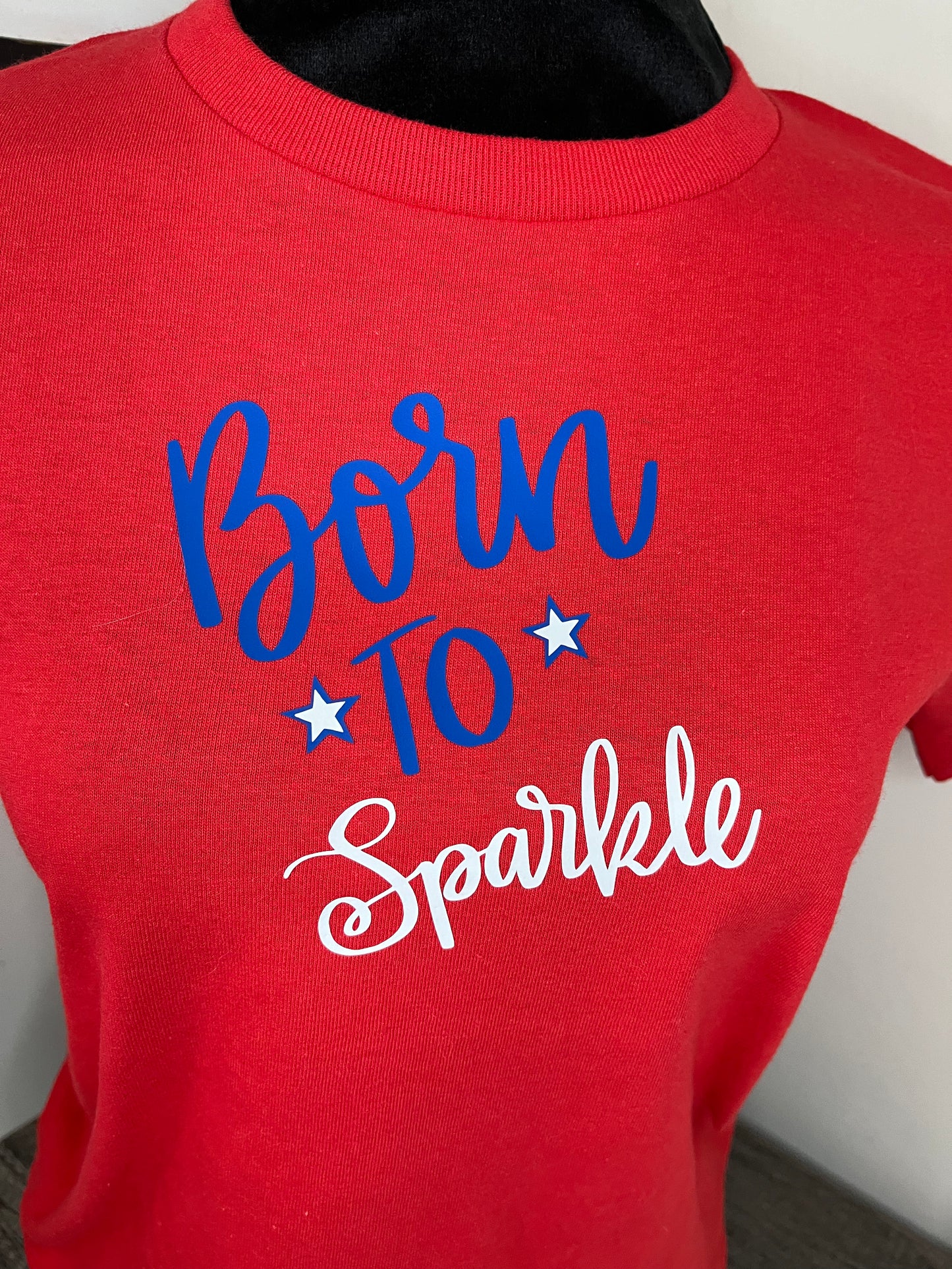 Born To Sparkle Kids Shirt