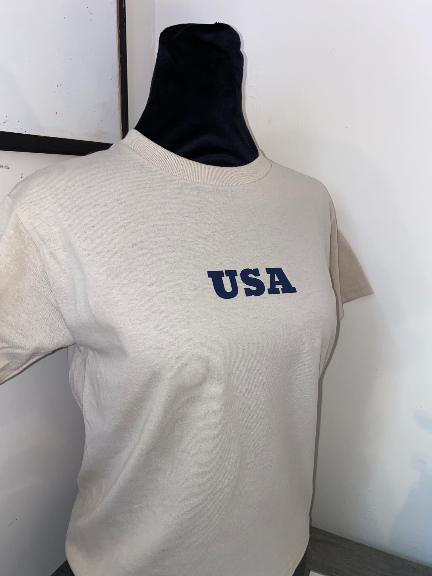 Tan USA Kids Shirt