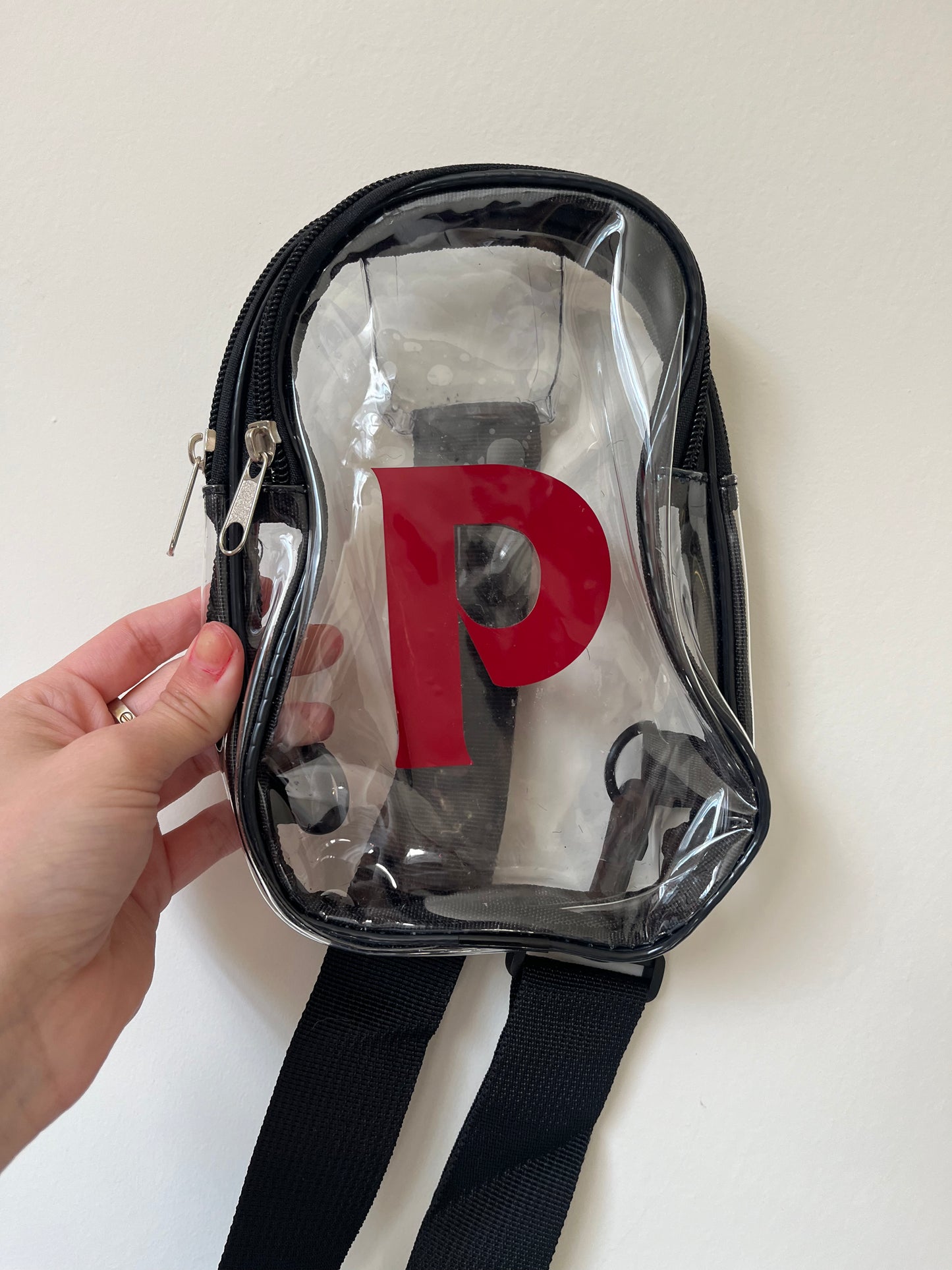 Phillies Clear Stadium Cross Body Bag