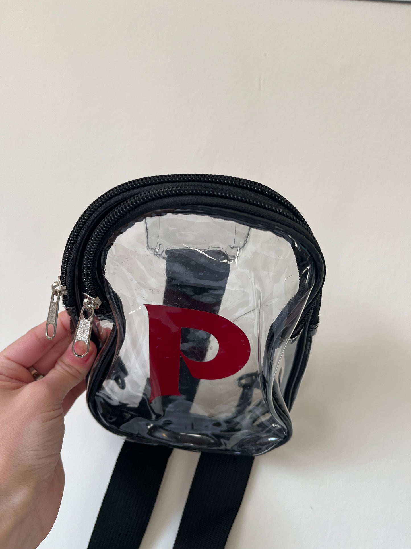 Phillies Clear Stadium Cross Body Bag