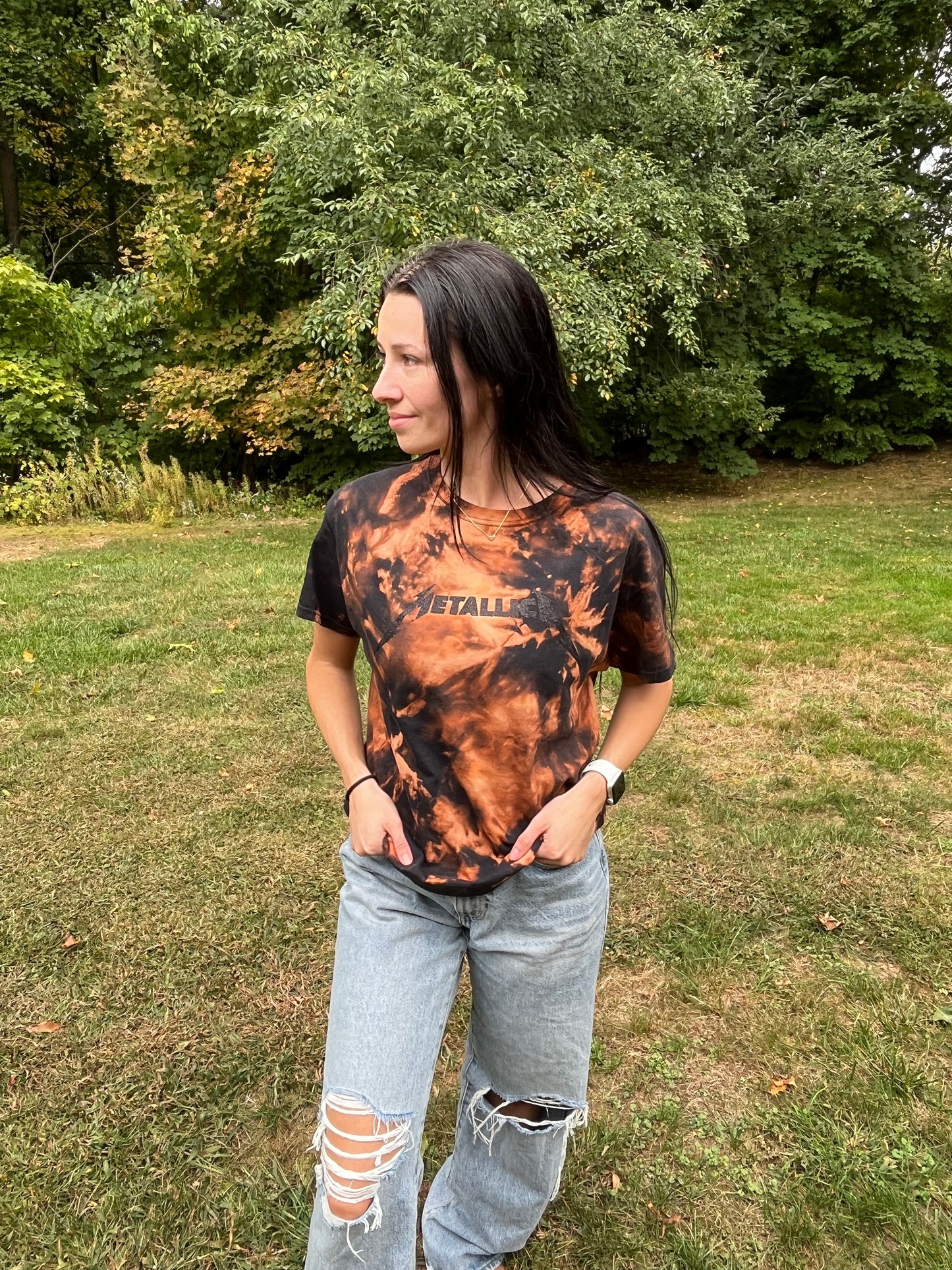 Metallica Bleached Rocker Tee