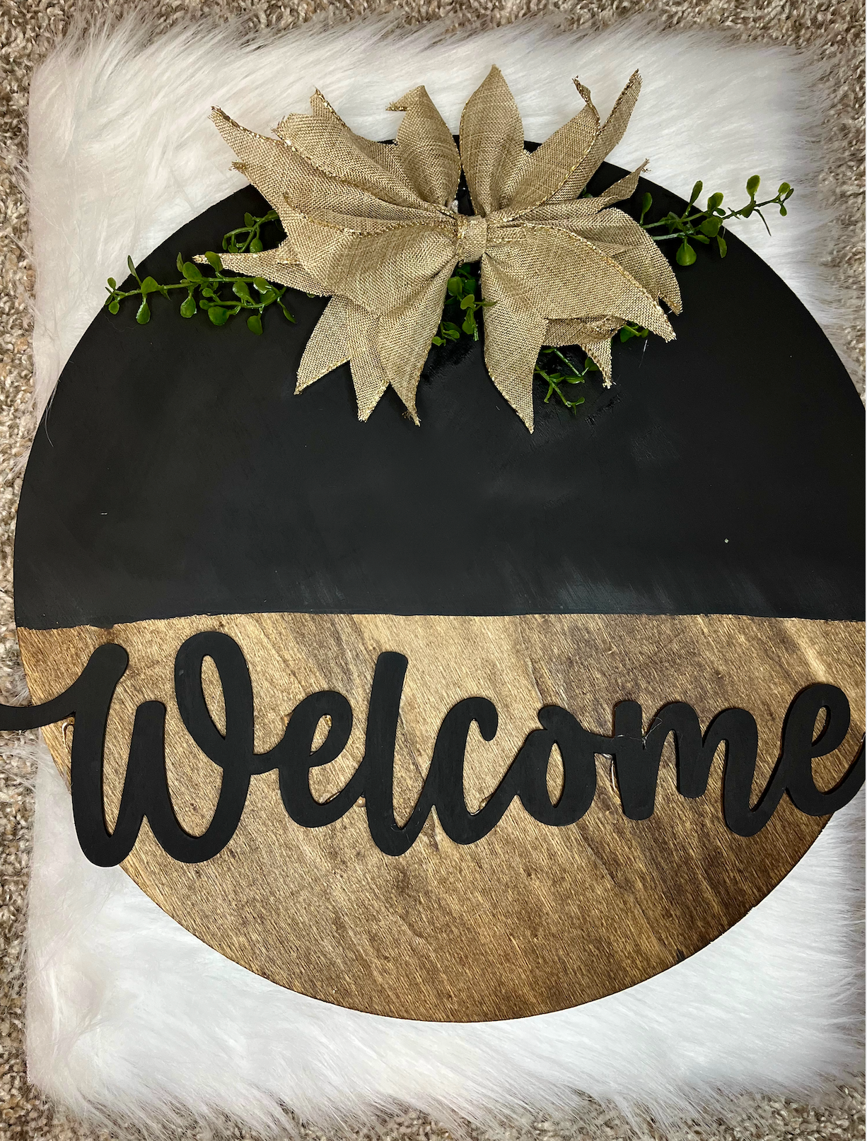 16" Welcome Home Decor Sign