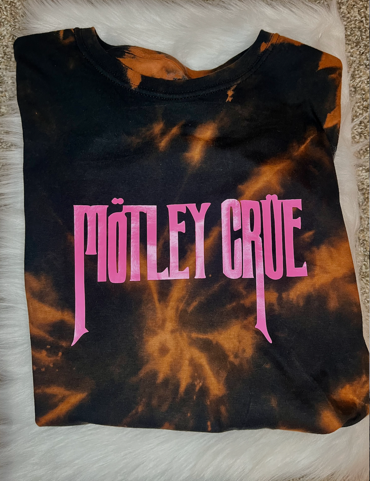 Motley Crue Bleached Rocker Tee